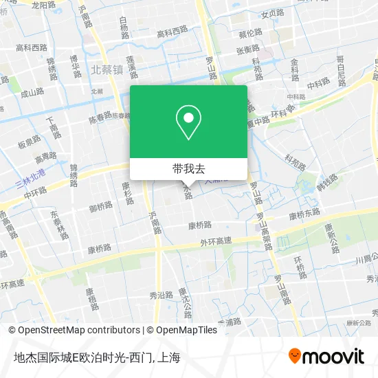 地杰国际城E欧泊时光-西门地图