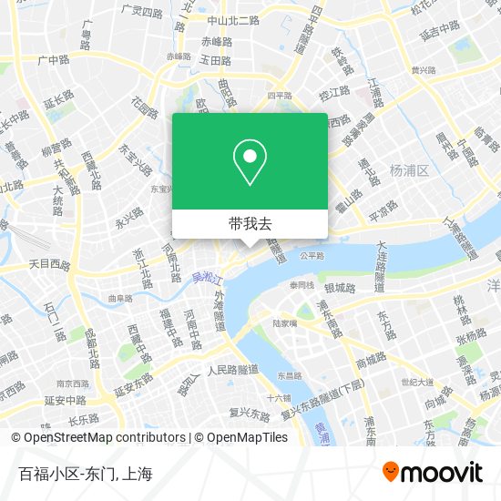 百福小区-东门地图