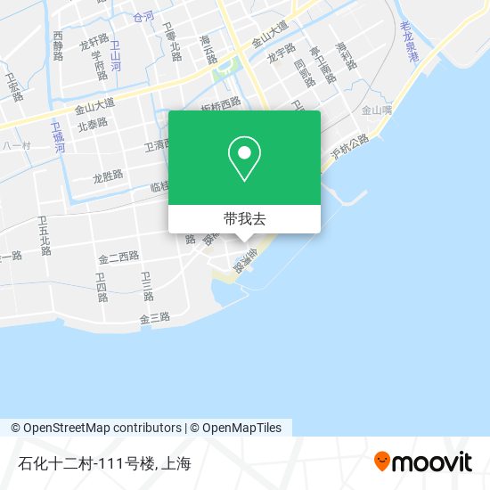 石化十二村-111号楼地图