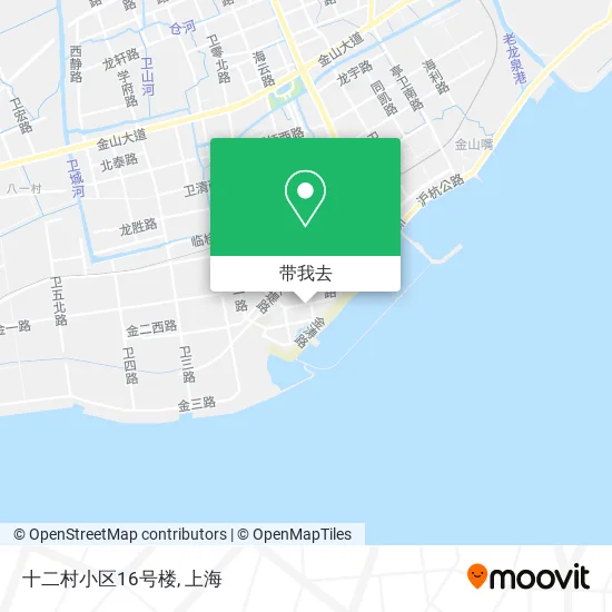 十二村小区16号楼地图