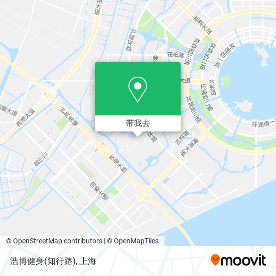 浩博健身(知行路)地图