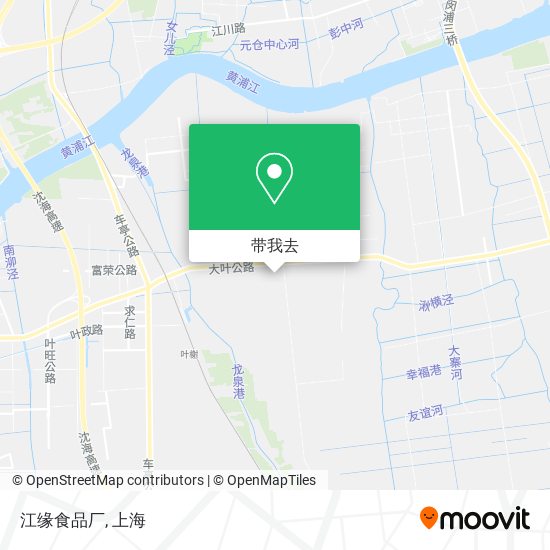 江缘食品厂地图