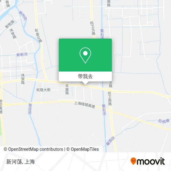 新河荡地图