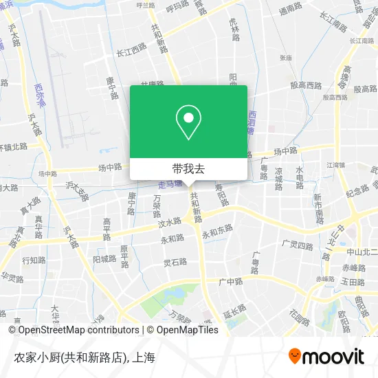 农家小厨(共和新路店)地图