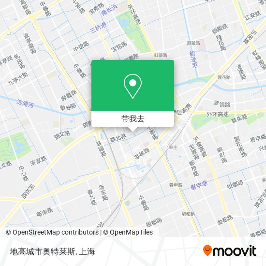 地高城市奥特莱斯地图