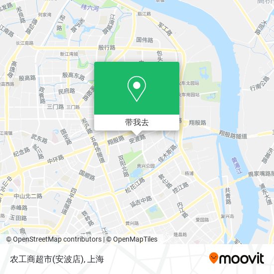 农工商超市(安波店)地图