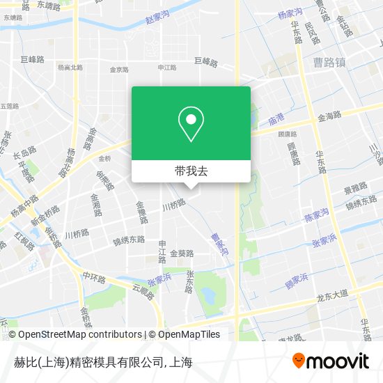 赫比(上海)精密模具有限公司地图