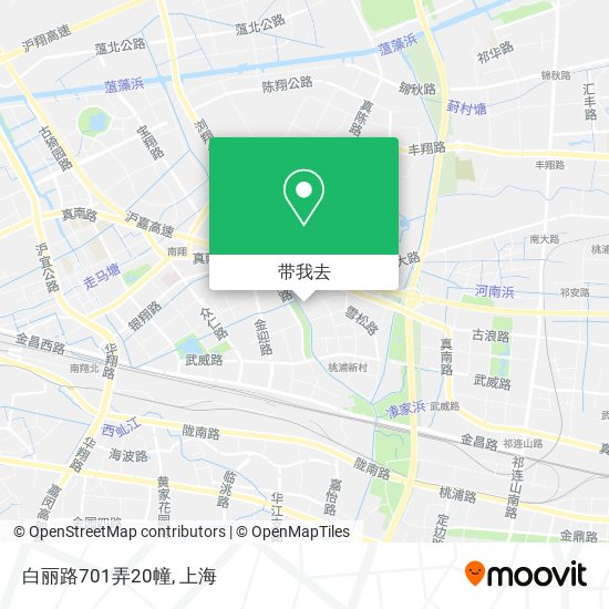 白丽路701弄20幢地图