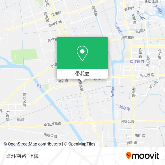 巡环南路地图