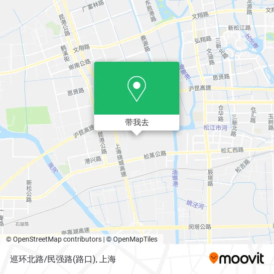 巡环北路/民强路(路口)地图