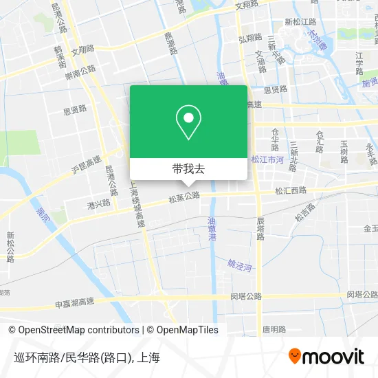 巡环南路/民华路(路口)地图