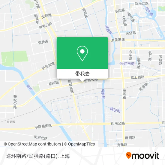 巡环南路/民强路(路口)地图
