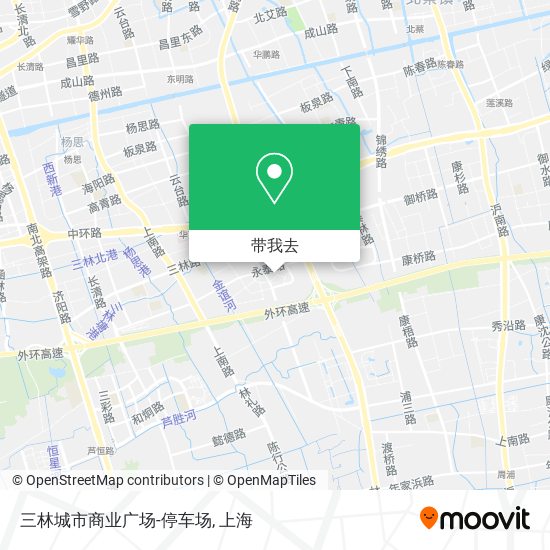 三林城市商业广场-停车场地图