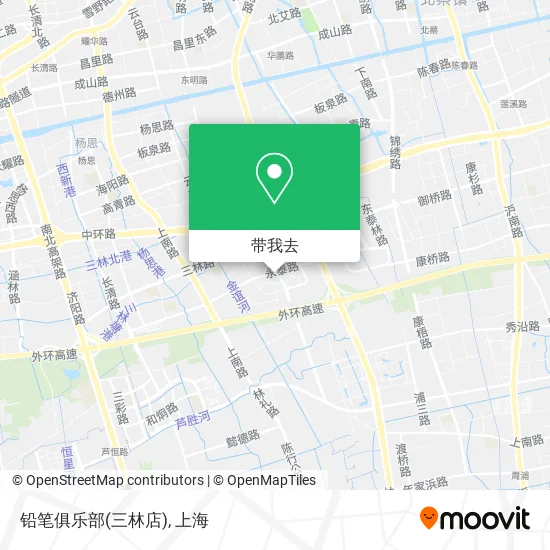 铅笔俱乐部(三林店)地图
