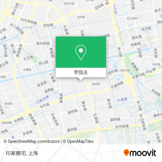 印家圈宅地图