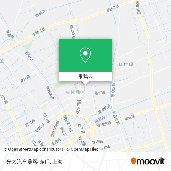 光太汽车美容-东门地图