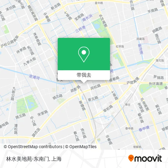 林水美地苑-东南门地图