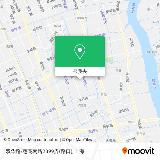 双华路/莲花南路2399弄(路口)地图