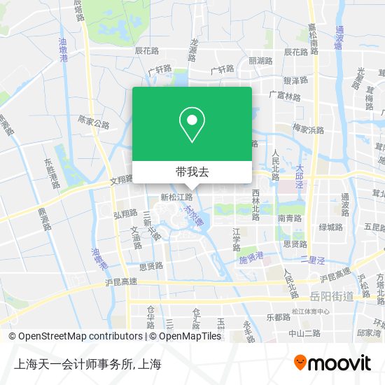 上海天一会计师事务所地图