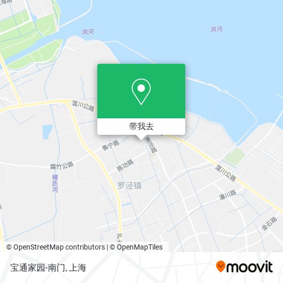 宝通家园-南门地图