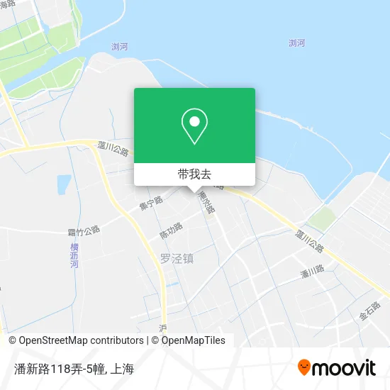潘新路118弄-5幢地图