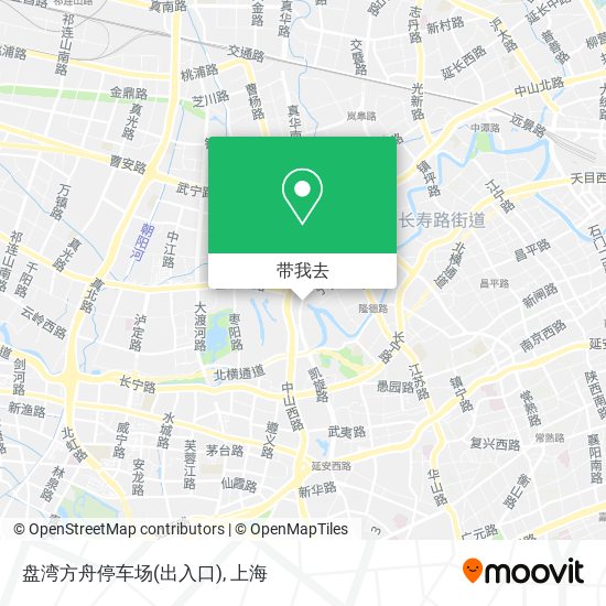 盘湾方舟停车场(出入口)地图