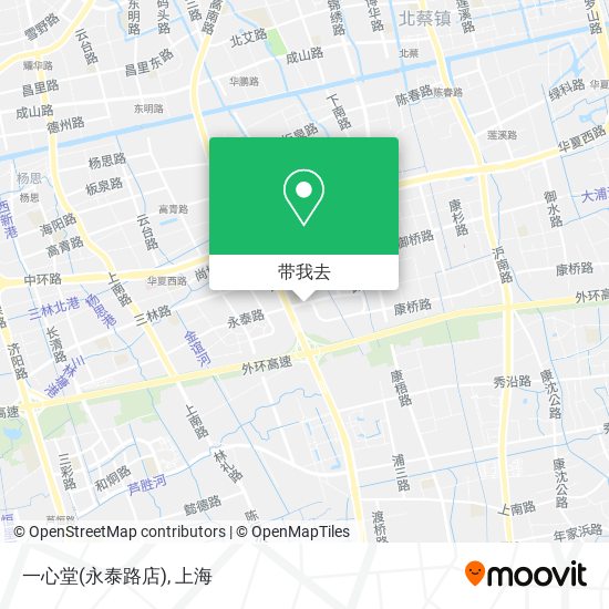 一心堂(永泰路店)地图
