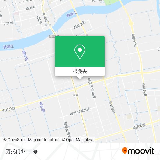 万托门业地图