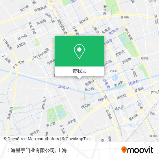 上海星宇门业有限公司地图