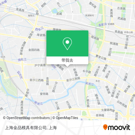 上海金品模具有限公司地图