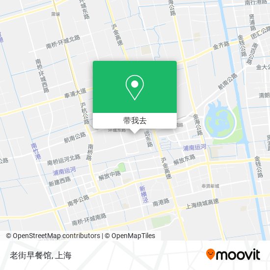 老街早餐馆地图