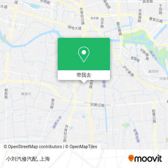 小刘汽修汽配地图