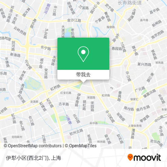 伊犁小区(西北2门)地图