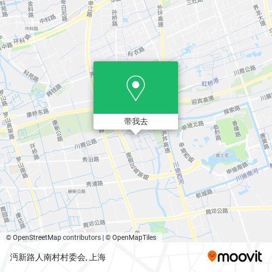 沔新路人南村村委会地图