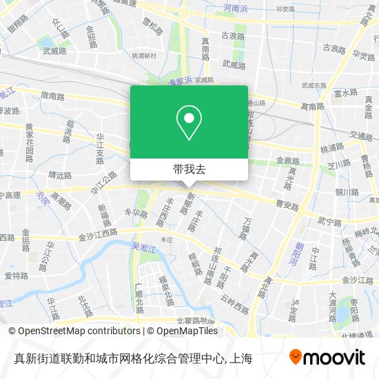 真新街道联勤和城市网格化综合管理中心地图