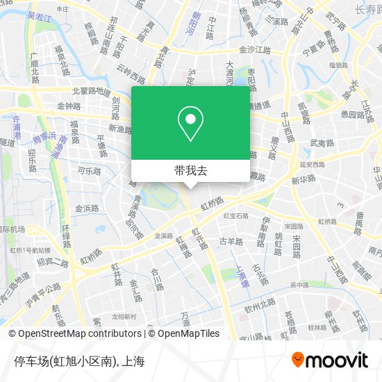 停车场(虹旭小区南)地图