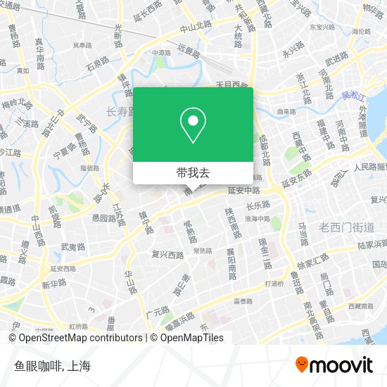 鱼眼咖啡地图