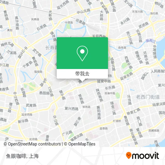 鱼眼咖啡地图