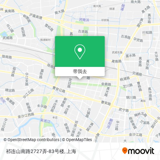 祁连山南路2727弄-83号楼地图