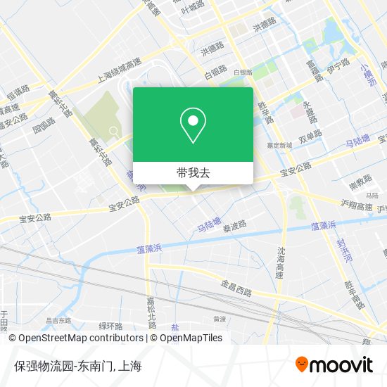 保强物流园-东南门地图