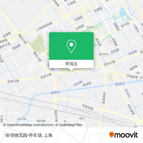 保强物流园-停车场地图