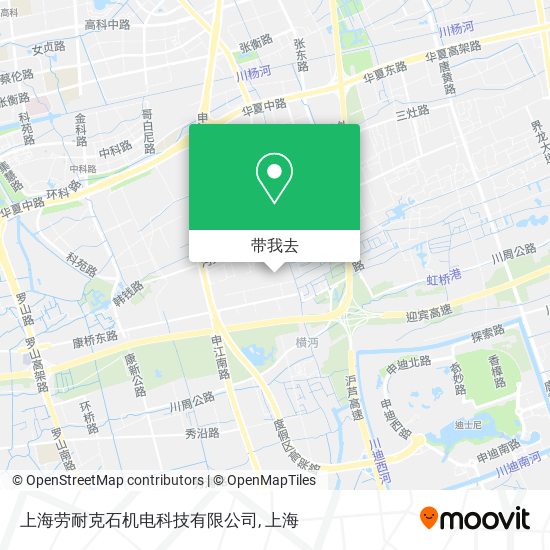 上海劳耐克石机电科技有限公司地图