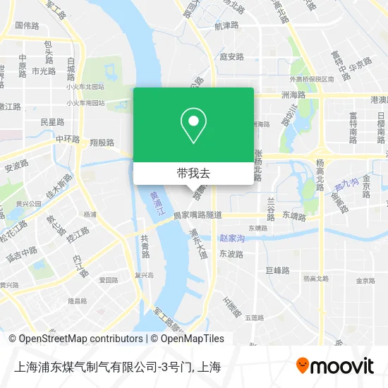 上海浦东煤气制气有限公司-3号门地图