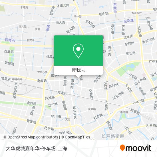 大华虎城嘉年华-停车场地图