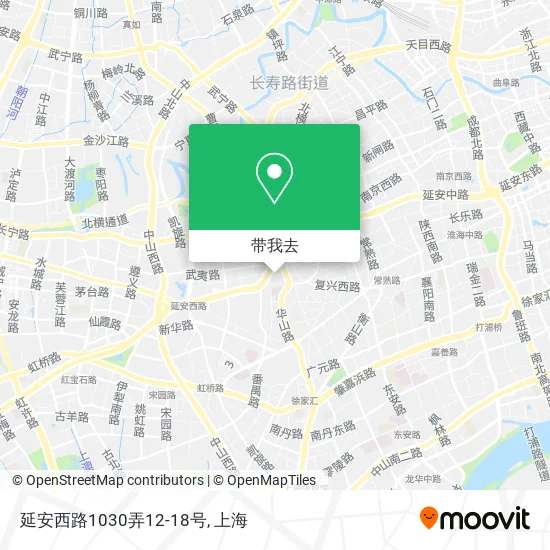 延安西路1030弄12-18号地图
