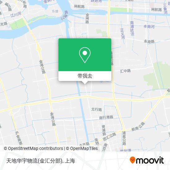天地华宇物流(金汇分部)地图