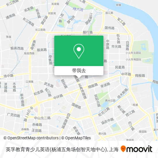 英孚教育青少儿英语(杨浦五角场创智天地中心)地图