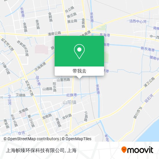 上海帜臻环保科技有限公司地图