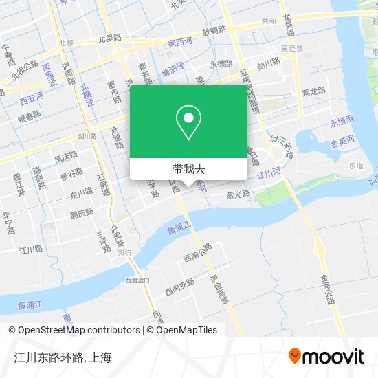 江川东路环路地图