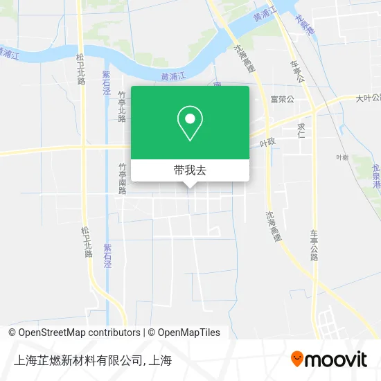 上海芷燃新材料有限公司地图